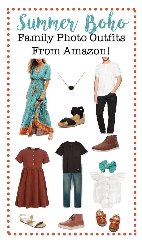 Beach & Summer Family Photo Outfits from Amazon!