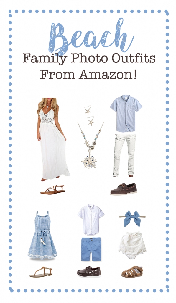 Beach & Summer Family Photo Outfits from Amazon!