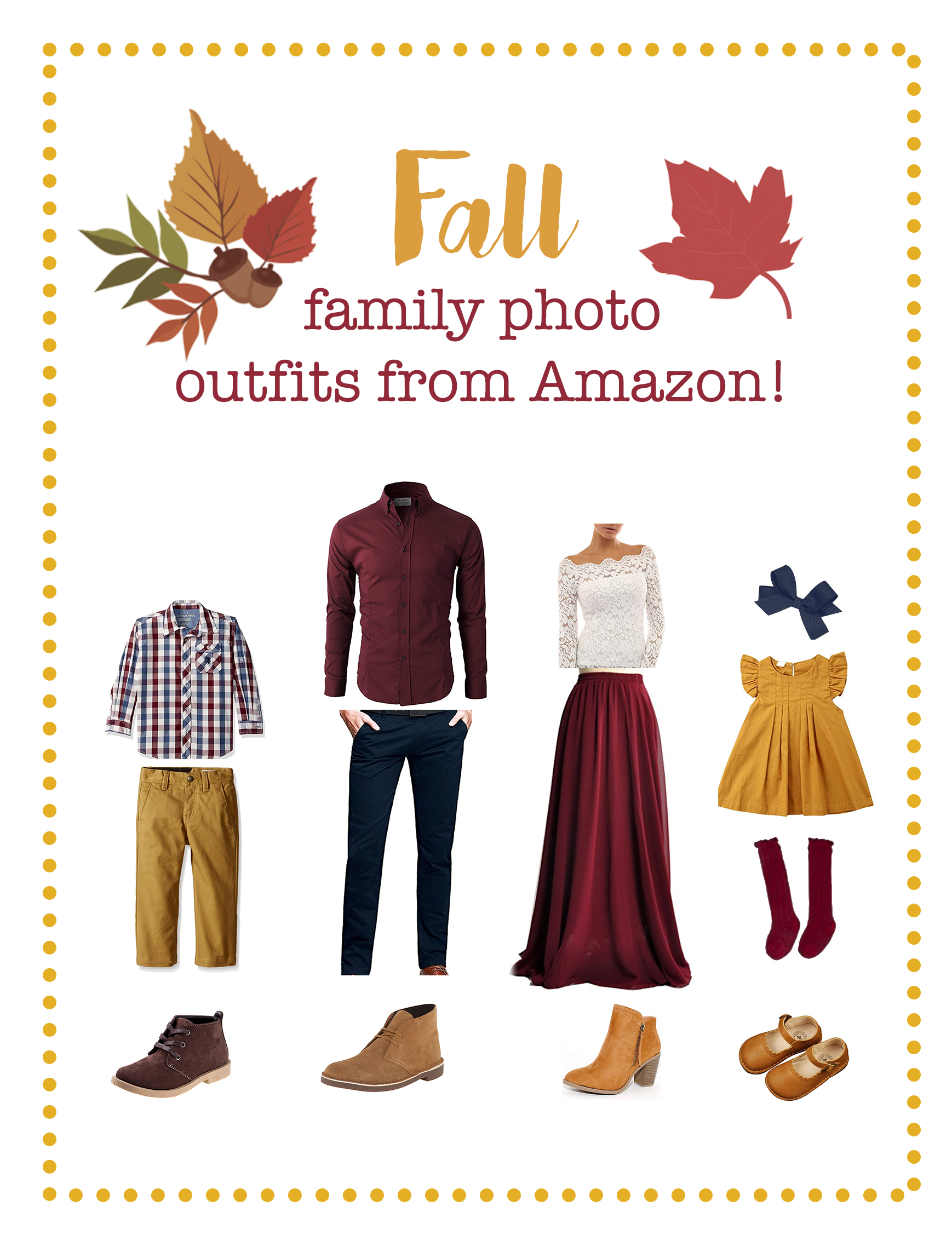 Fall Family Picture Outfits From Amazon