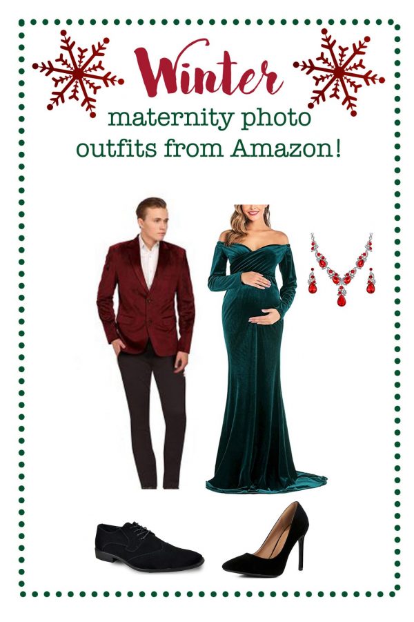 Winter Maternity Photo Outfits from Amazon